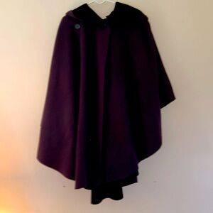 Purple Microfleece Cape